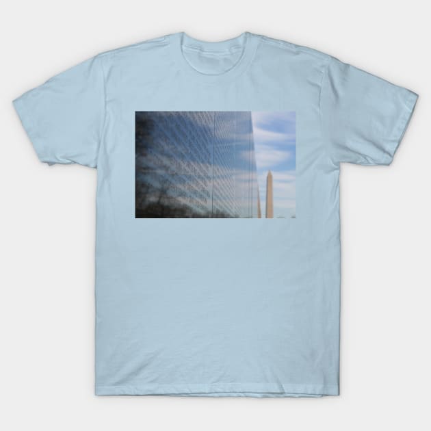 Writing on the Wall - Washington D.C. T-Shirt by searchlight